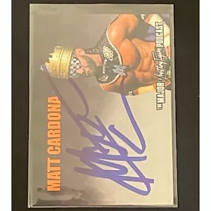 Matt Cardona MWFP Major Wrestling Figure Podcast Card Auto Autograph - Picture 1 of 1