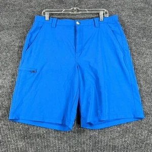 Columbia PFG Grander Marlin II Offshore Shorts Mens 34 Blue Casual Fishing Beach - Picture 1 of 17
