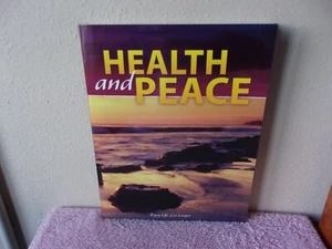 HEALYH and PEACE BY ELLANG WHITE PAPERBACK..HOW TO BOOK..2014 - Bild 1 von 4