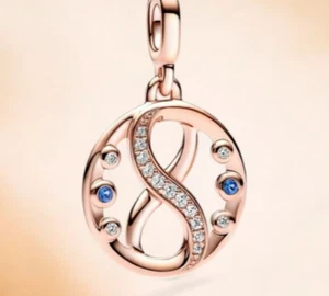 New 100% Original PANDORA ME Brand 782696C01 Infinity Symbol Charm W/ Box - Picture 1 of 5