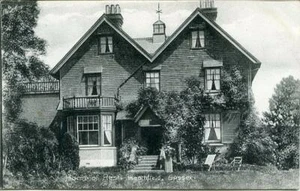 PRINTED POSTCARD OF THE HOME OF REST, HEATHFIELD, (NEAR UCKFIELD), SUSSEX - Picture 1 of 2