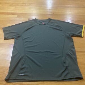 Vtg Nike Livestrong Mens XL Spell Out Lance Armstrong Cycling T-Shirt Green