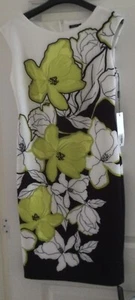 Roman Floral Scuba Dress, Size 10 - Bnwt - Picture 1 of 2