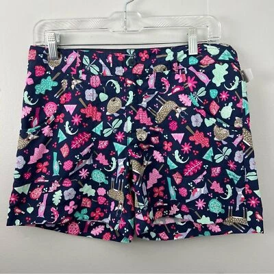 Pantalones Cortos Columbia Nuevos Sin Etiquetas Estampado Animal Natural Omni Tono Niñas Talla Grande  Foto 1 de 4