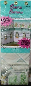 4x50 FT SODA SHOP ROOM ROLL Scene Setters 1950s Party Oldies Music Wall Jukebox - Picture 1 of 3