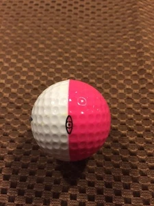 PELOTA DE GOLF PING-ROSA OSCURO/BLANCO OJO DE PING #1..8.9/10... LOGOTIPO DEL CAMPO DE GOLF OSO LAKE - Imagen 1 de 5