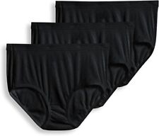 Jockey Women's sz 9 Underwear Elance Breathe Cotton French Cut 3 Pack Berry