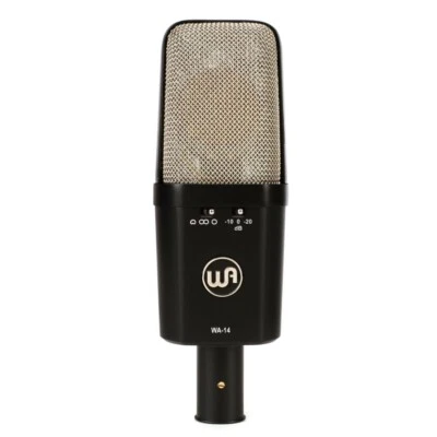 WARM AUDIO WA-14 Large Diaphragm Brass Capsule Condenser Studio Microphone - Image 1 of 4