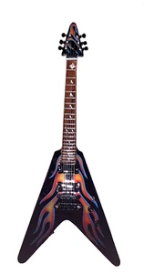 James Hatfield Hotrod V Mini Gitarre AXE HEAVEN nicht spielbar - Bild 1 von 6