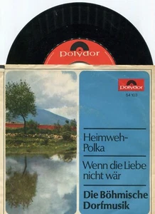 Single Böhmische Dorfmusik: Heimweh Polka (Polydor 54 103) D 1967 - Foto 1 di 1