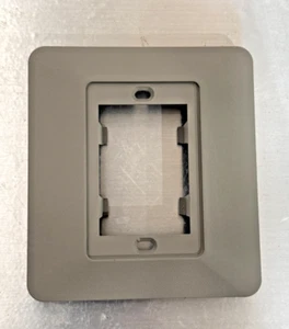 Amico Matte Gray Metal Outlet Cover Plate for Gas Outlets O-BAKW-U - Picture 1 of 2