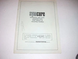 SymCure Handbuch 1974 Monitor Symptome & Heilmittel für Markenmonitore gebraucht in Spielen - Bild 1 von 4