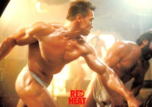 Red Heat ORIGINAL Aushangfoto Arnold Schwarzenegger / James Belushi / W. Hill - Picture 1 of 1