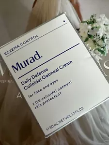 SALE! NEW Murad Daily Defense Colloidal Oatmeal Cream 1.7oz/ 50ml Exp. 12/24 - Picture 1 of 2