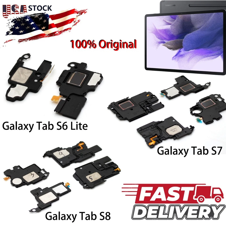 1 комплект громкоговоритель звонок зуммер замена для Samsung Galaxy Tab S6 Lite/S7/S8 США - Изображение 1 из 4