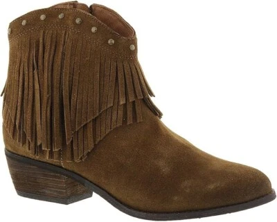 Minnetonka Women's Bandera Boot Size 9 Dusty Brown  Fringe - Image 1 of 4