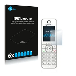 6x Osłona ekranu do AVM Fritz! Fon C6 Folia ochronna Osłona Przezroczysta ochrona - Zdjęcie 1 z 11