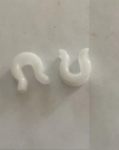 1963-1982 Corvette Parking/E-Brake Nylon Cable Guide 2 Pieces NEW GM # 3864278 - Bild 1 von 1