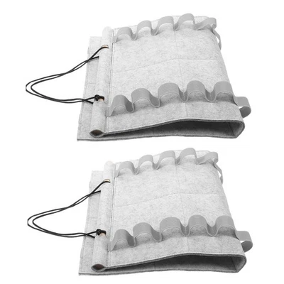  2 Pcs Martial Arts Belt Display Stand Taekwondo Karate Rack Felt Holder - Image 1 of 4