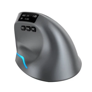 Kabellose Bluetooth-Maus mit OLED-Bildschirm, Wiederaufladbare USB-RGB-Maus6008 - Bild 1 von 6