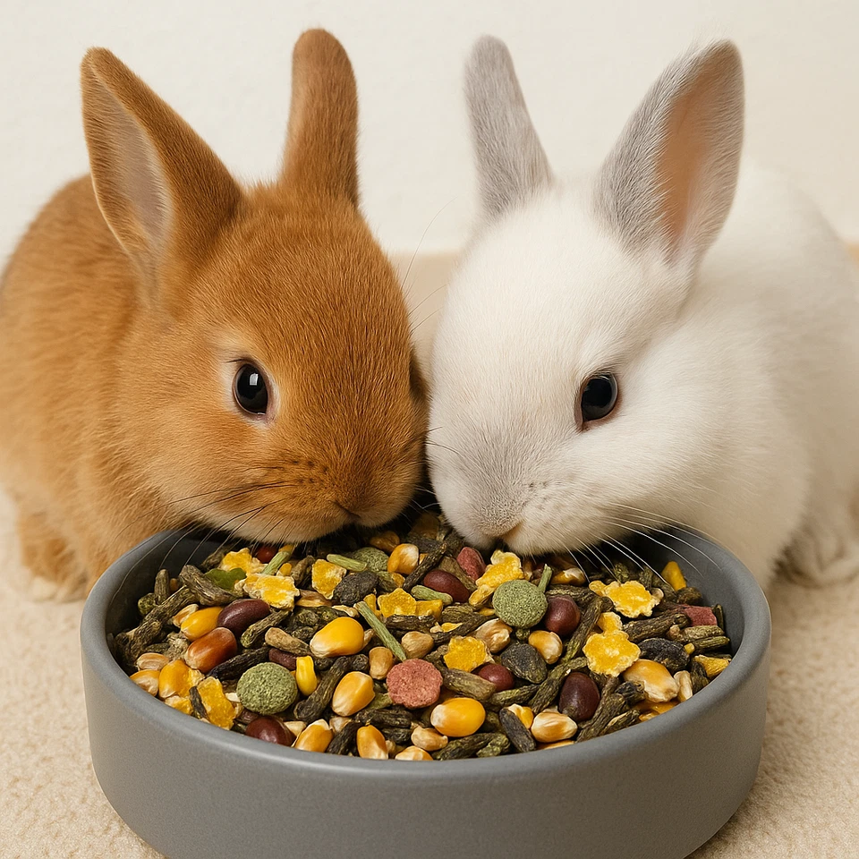 5kg Premium Mix Kaninchenfutter Naturmix  Müsli Nager Hasenfutter Zwergkaninchen - Bild 1 von 3