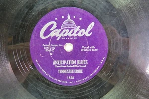 Tennessee Ernie - CAPITOL 1626 - Anticipation Blues & Sho Gun Boogie - Bild 1 von 2