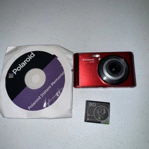 Polaroid Digital Camera - IS426 - 16MP - Red - Untested, With Battery 2013 - Picture 1 of 5