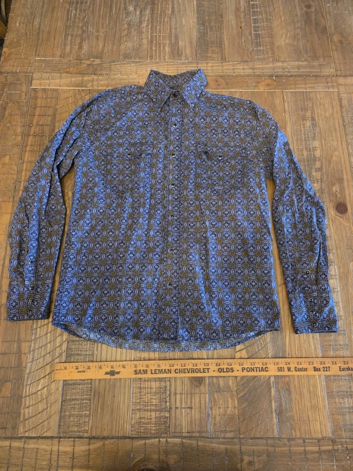 Camisa a presión para mujer Roper Western talla S Foto 1 de 4