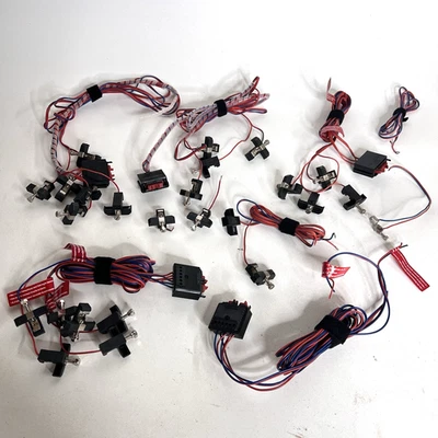 LGB #5016/1 (x24) G Scale Current Feed Clips w/ Wire and 1203 Switches (x5) - Image 1 of 4