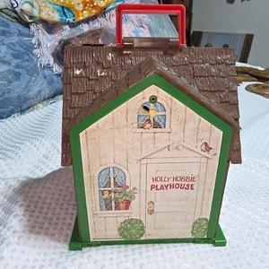 VINTAGE 1976 HOLLY HOBBY PLASTIK SPIELHAUS  - Bild 1 von 6