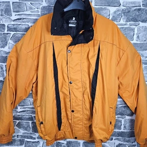 Ceres Golfjacke Größe M Windbreaker Orange Top Zustand - Bild 1 von 12