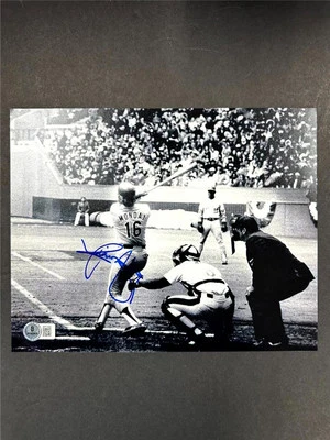 Rick Monday signed Dodgers Blue Monday 8x10 Photo autograph ~ Beckett BAS - Image 1 of 3