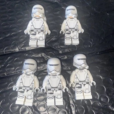 LEGO Star Wars First Order Flametrooper sw0666 75103 75177 75166 75149 LOT OF 5 - Image 1 of 3