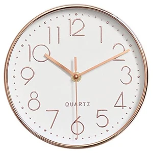 Wall Clock Silent No Ticking Accurate Quartz Sweep Movement Modern Decor for ... - Picture 1 of 7