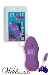 NEW California Exotic Whisper Quiet Micro Heated Bullet, Wild Secrets - Picture 1 of 3