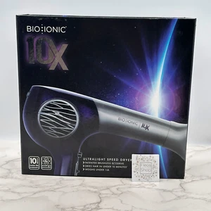 BIO IONIC 10X Ultralight Speed Hair Dryer Silver/Purple Edition - Authentic - Picture 1 of 6
