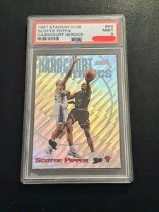 1997-98 Study Club Scottie Pippen Hardcourt Heroics Bulls Jordan Kobe Doncic - - Picture 1 of 2