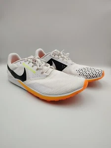 Nike Men’s 9 Rival XC 6 Cross-Country Spikes White/Total Orange DX7999-100 Sz 13 - Picture 1 of 8