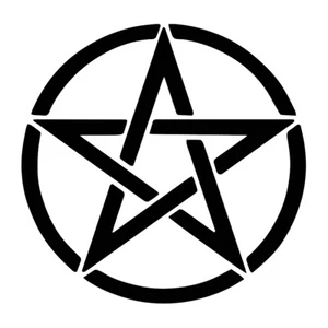 Pentacle Weatherproof Vinyl Decal - [5 Inch] - Bild 1 von 13
