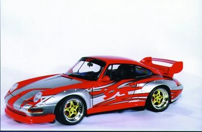 1:18 UT Models Porsche 911 GT2 #95 Street w/ Racing Decorations - Image 1 of 2