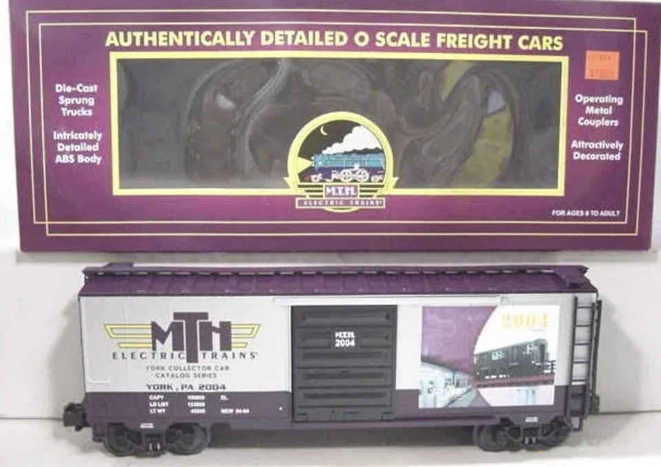 MTH PREMIER TCA SPRING YORK 2004 40’ BOX CAR 20-93179! O SCALE FREIGHT SUBWAY - Image 1 of 1