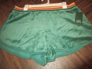 Neu mit Etikett Wild Fable Damen-Trainingsshorts verantwortungsvoller Stil mittelhohe Velours Größe Large - Bild 1 von 4