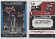 2015-16 Panini Prizm All-Star Team Light Blue Prizm /199 Damian Lillard #370