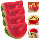 8 Stck. Schäume Wassermelone Scheibe Requisite Pädagogische Wassermelone Scheibe Dekoration Schäume