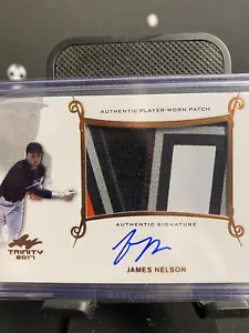 2017 Leaf Trinity James Nelson- Patch, Auto #PA-JN1 - Picture 1 of 2