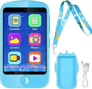 Kinder Handy Smartphone mit Anrufen 2.8" Touchscreen Kamera Musik-Player - Bild 1 von 4
