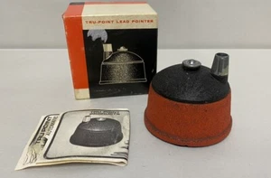VINTAGE BRUNING TRU-POINT DRAFTING & ART PENCIL SHARPENER POINTER 83-823 Model D - Picture 1 of 6