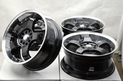 17" Wheels Rim Black Fit Subaru Impreza Toyota Corolla Matrix Honda Accord Civic - Image 1 of 4