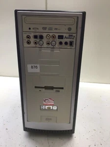 Vintage Retro Beige White ATX Sleeper Case - Photo 1/4