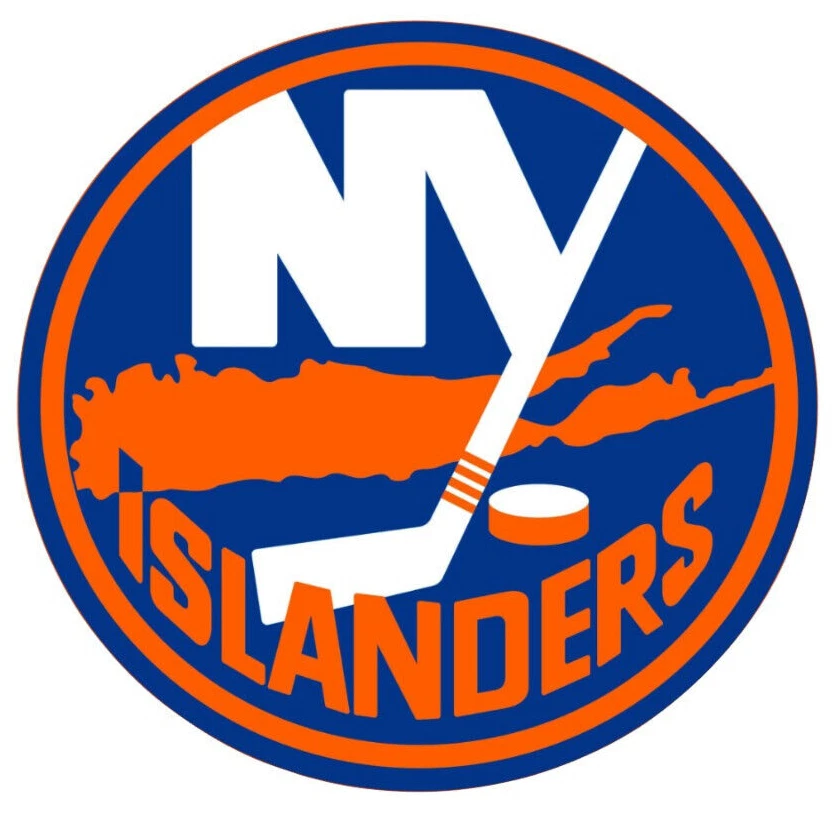 New York Islanders Logo - Die Cut All Weather Vinyl Sticker/Decal NHL